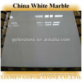 Pure white marble